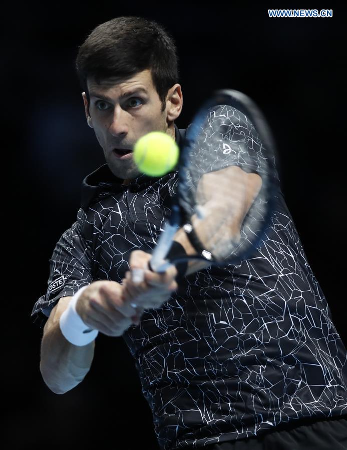 (SP)BRITAIN-LONDON-TENNIS-ATP WORLD TOUR FINALS-DAY 7