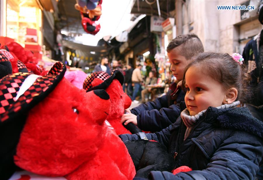 SYRIA-DAMASCUS-HOLIDAY SEASON-MARKET