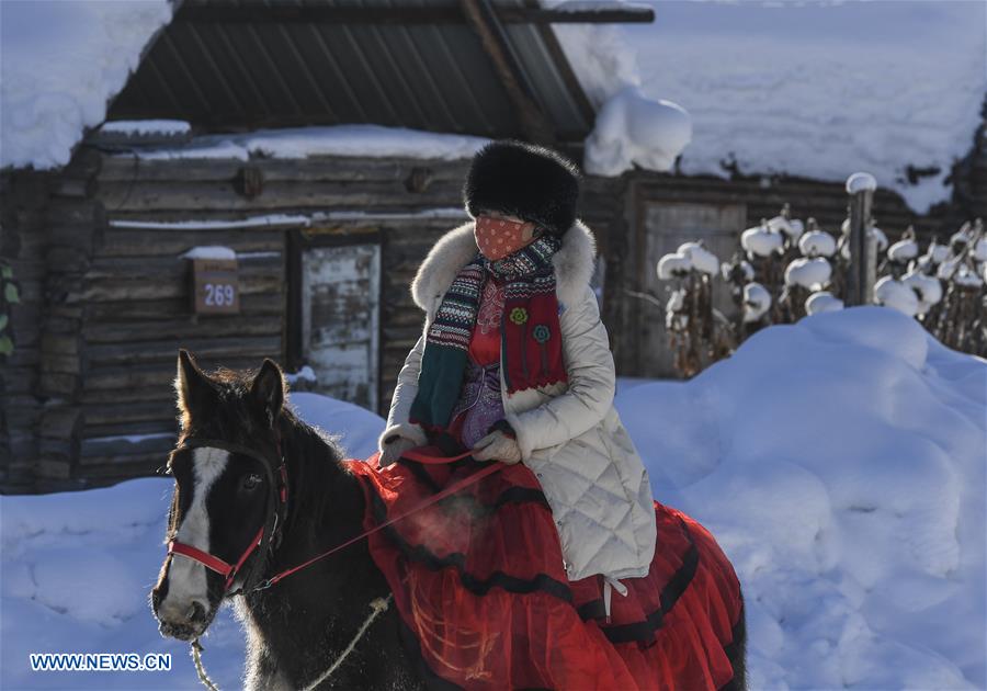 CHINA-XINJIANG-KANAS-SNOW SCENERY (CN)