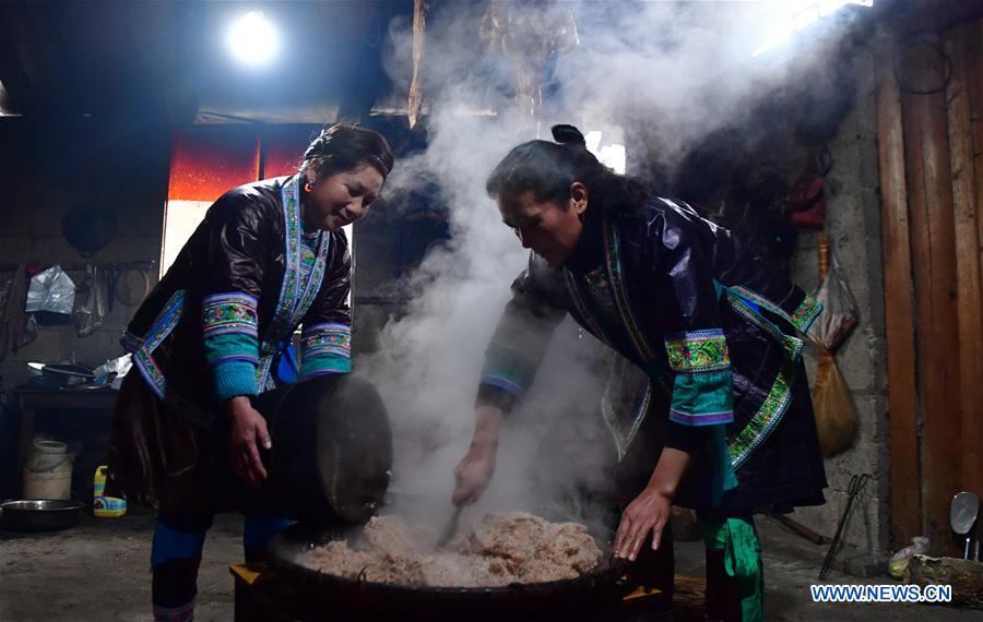 CHINA-GUANGXI-LIUZHOU-MIAO PEOPLE-NEW YEAR (CN)