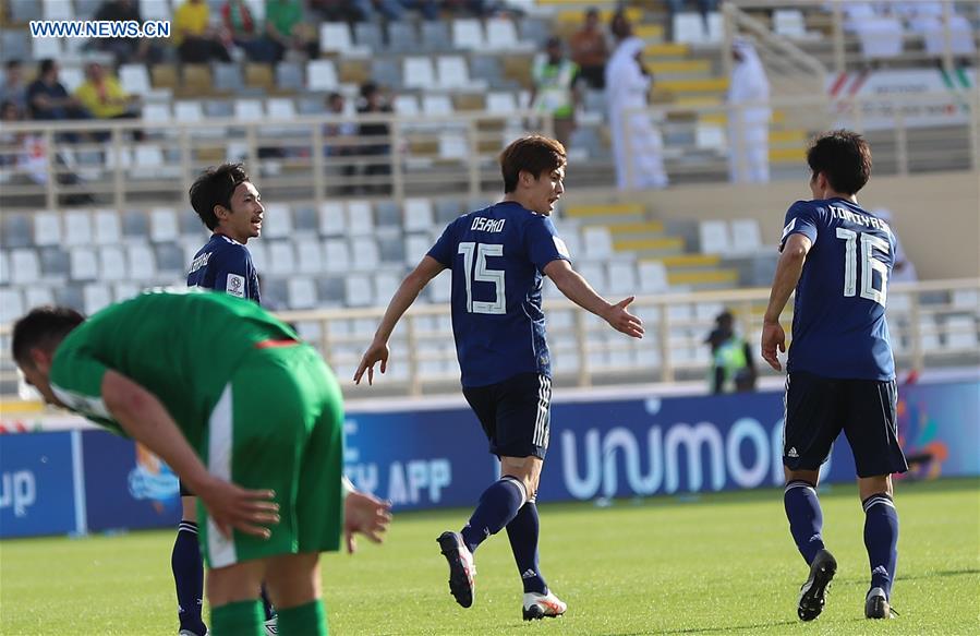 (SP)UAE-ABU DHABI-SOCCER-AFC ASIAN CUP 2019-GROUP F-JPN VS TKM