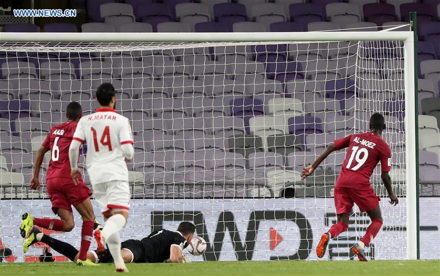 (SP)UAE-AL AIN-SOCCER-ASIAN CUP-QATAR VS LEBANON