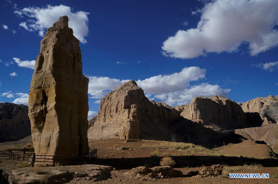 (InTibet) CHINA-TIBET-GUGE KINGDOM-RUINS-TOURISM (CN)