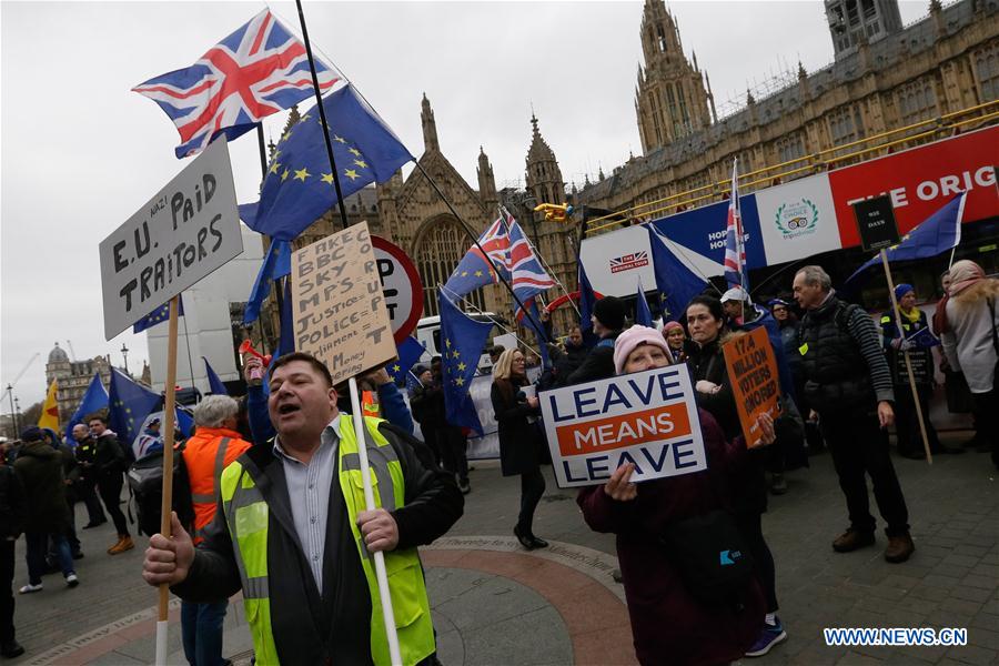 BRITAIN-LONDON-BREXIT-PROTEST