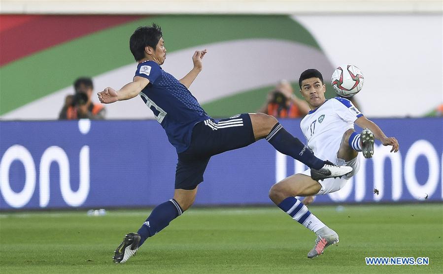 (SP)UAE-AL AIN-SOCCER-AFC ASIAN CUP 2019-GROUP F-JAPAN VS UZBEKISTAN