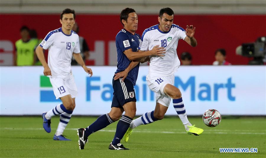 (SP)UAE-AL AIN-SOCCER-AFC ASIAN CUP 2019-GROUP F-JAPAN VS UZBEKISTAN