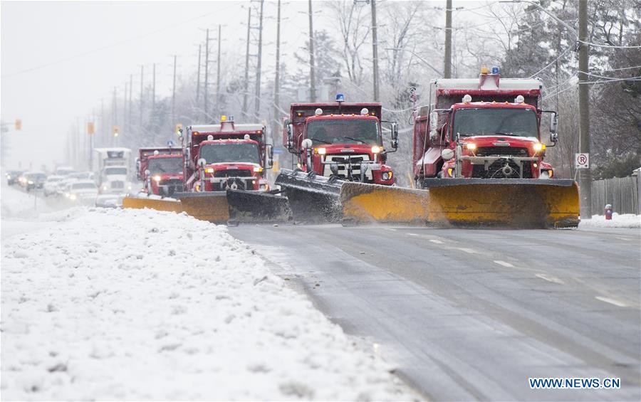 CANADA-TORONTO-FREEZING RAIN