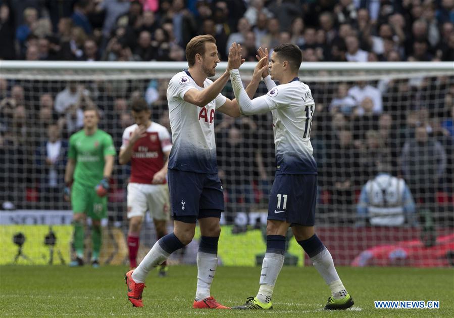 (SP)BRITAIN-LONDON-FOOTBALL-PREMIER LEAGUE-TOT HOTSPUR VS ARSENAL