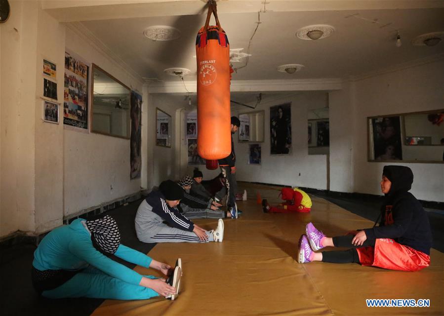 (SP) AFGHANISTAN-KABUL- BOXING CLUB- GIRLS