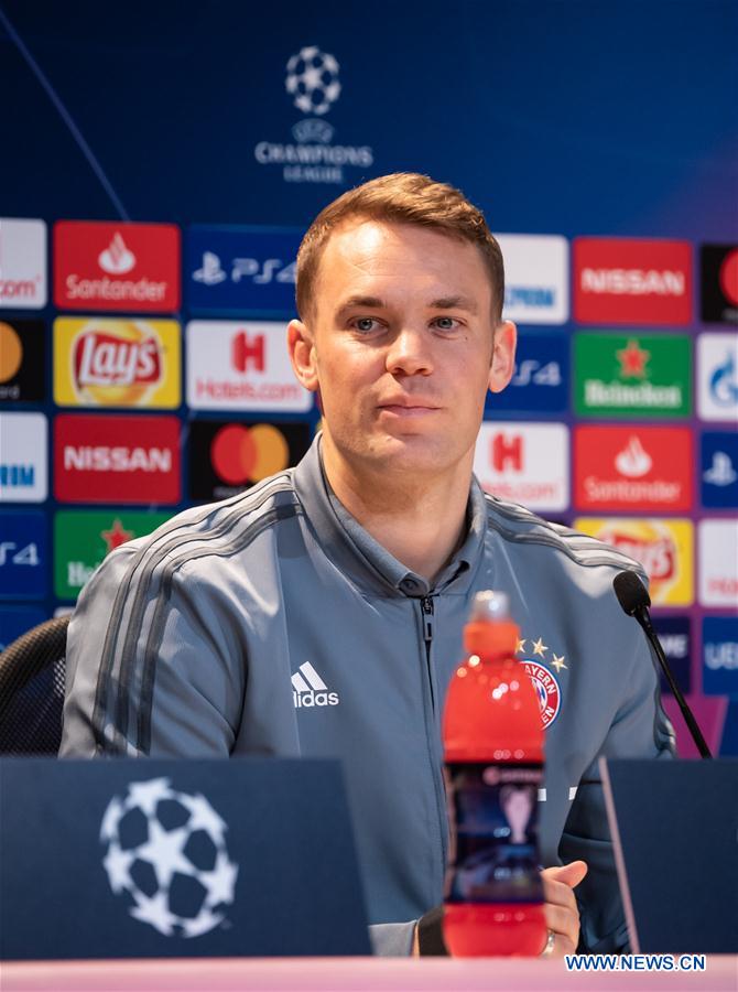 (SP)GERMANY-MUNICH-SOCCER-UEFA CHAMPIONS LEAGUE-BAYERN MUNICH VS LIVERPOOL-PRESS CONFERENCE