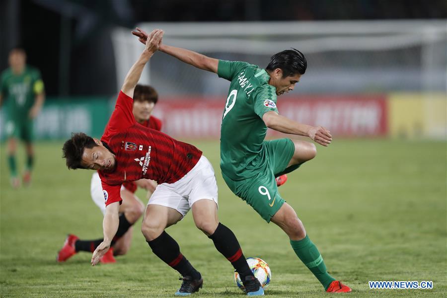 (SP)CHINA-BEIJING-SOCCER-AFC CHAMPIONS LEAGUE-GROUP G-BEIJING FC VS URAWA RED DIAMONDS