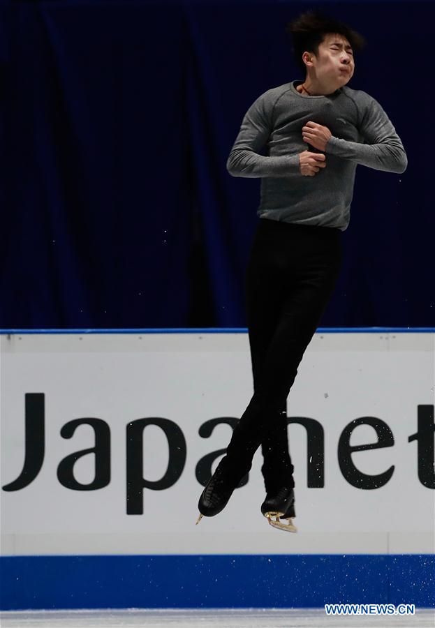 (SP)JAPAN-SAITAMA-FIGURE SKATING-WORLD CHAMPIONSHIPS-TRAINING