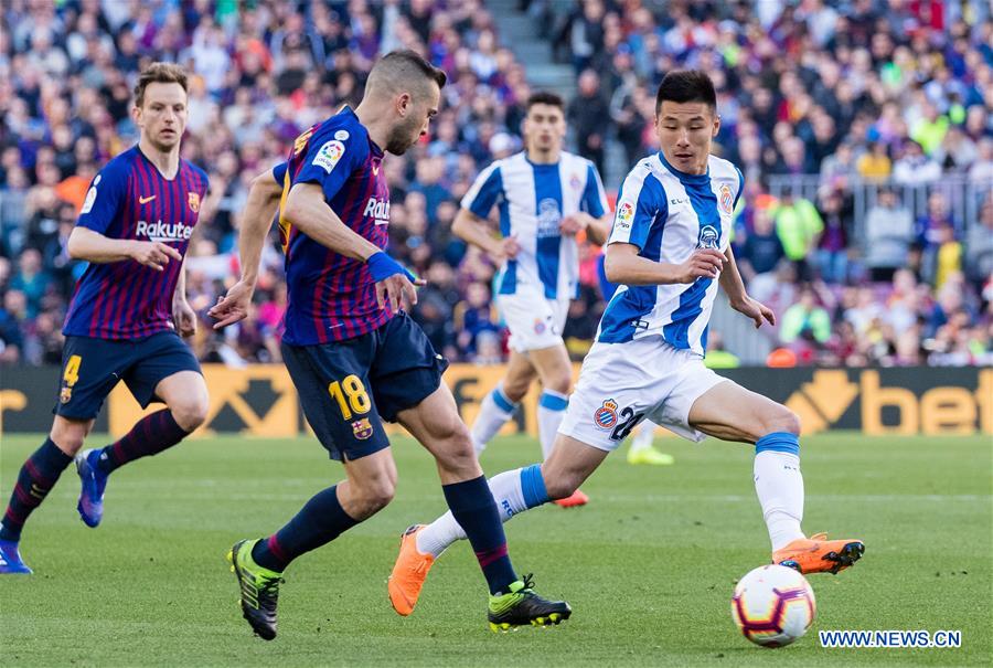 (SP)SPAIN-BARCELONA-SOCCER-SPANISH LEAGUE-BARCELONA VS ESPANYOL