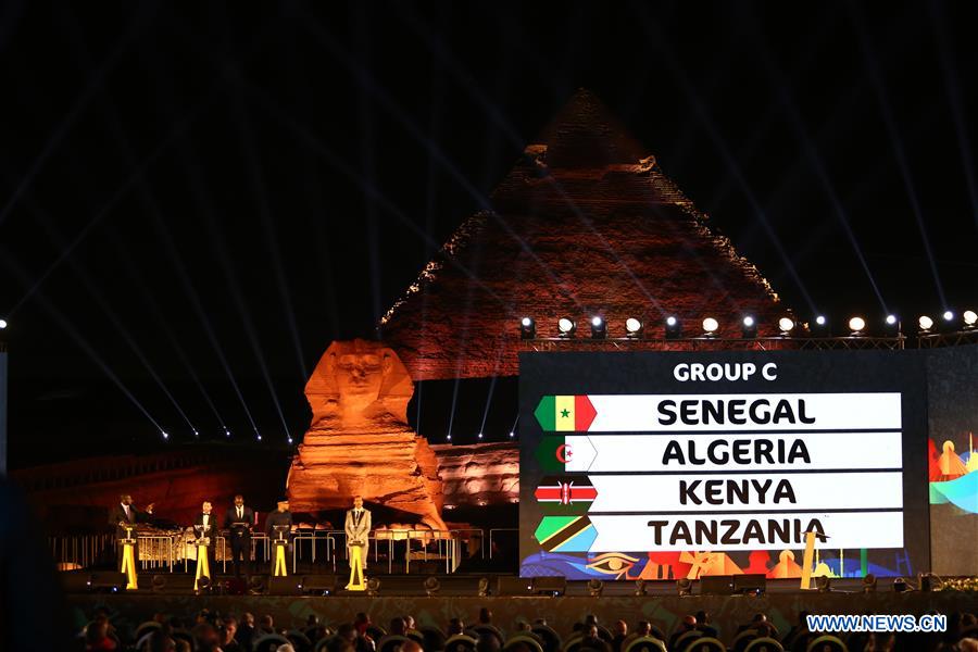 (SP)EGYPT-CAIRO-AFRICAN CUP 2019-DRAW