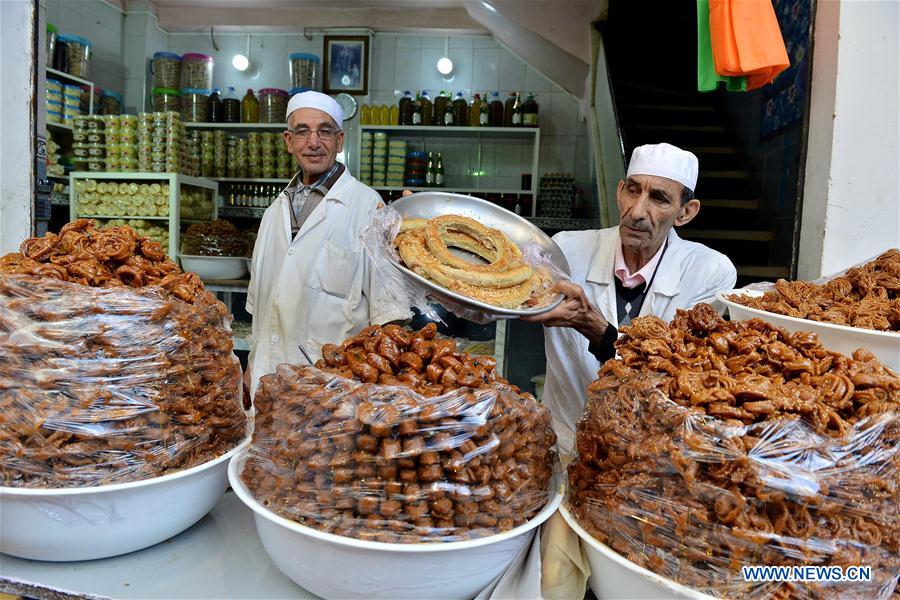 MOROCCO-RABAT-RAMADAN-MARKET