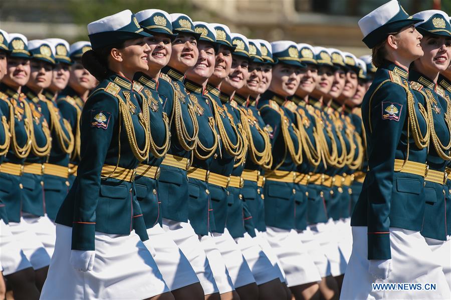 RUSSIA-MOSCOW-VICTORY DAY-PARADE-REHEARSAL