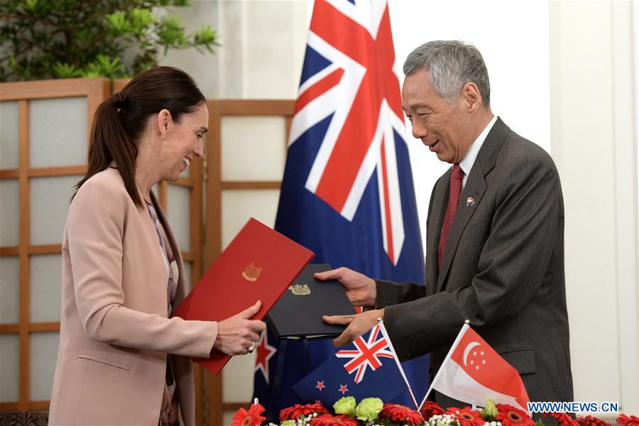 SINGAPORE-POLITICS-NEW ZEALAND-SIGNMENT