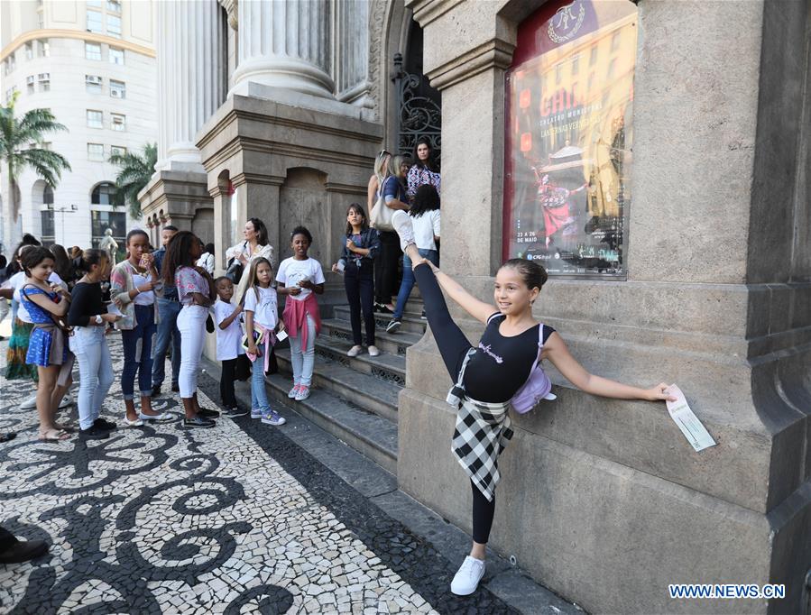 BRAZIL-RIO DE JANEIRO-CHINA-BALLET