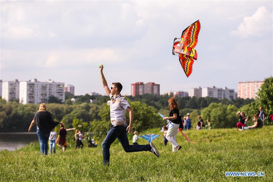 RUSSIA-MOSCOW-KITE FESTIVAL