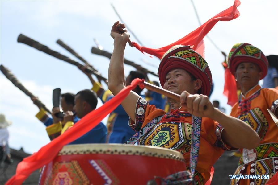 CHINA-HUNAN-SHEBA FESTIVAL-TUJIA ETHNIC GROUP (CN)