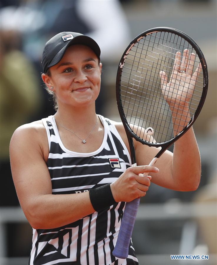 (SP) FRANCE-PARIS-TENNIS-ROLAND GARROS-WOMEN'S SINGLES FINAL