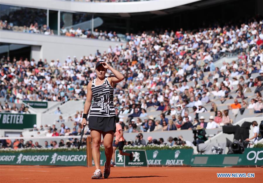 (SP)FRANCE-PARIS-TENNIS-ROLAND GARROS-WOMEN'S SINGLES FINAL