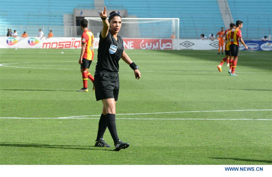 (SP)TUNISIA-RADES-FEMALE REFEREE