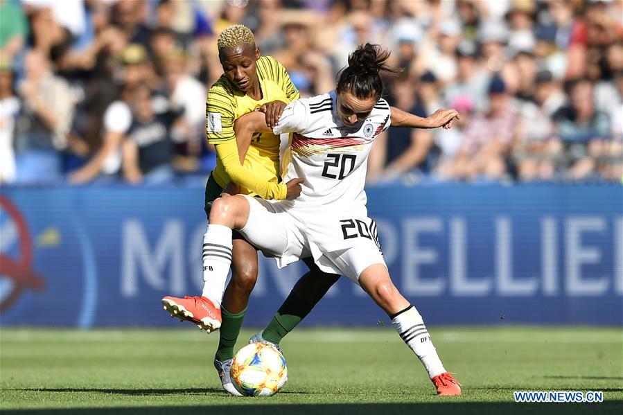 (SP)FRANCE-MONTPELLIER-2019 FIFA WOMEN'S WORLD CUP-GROUP B-GERMANY VS SOUTH AFRICA