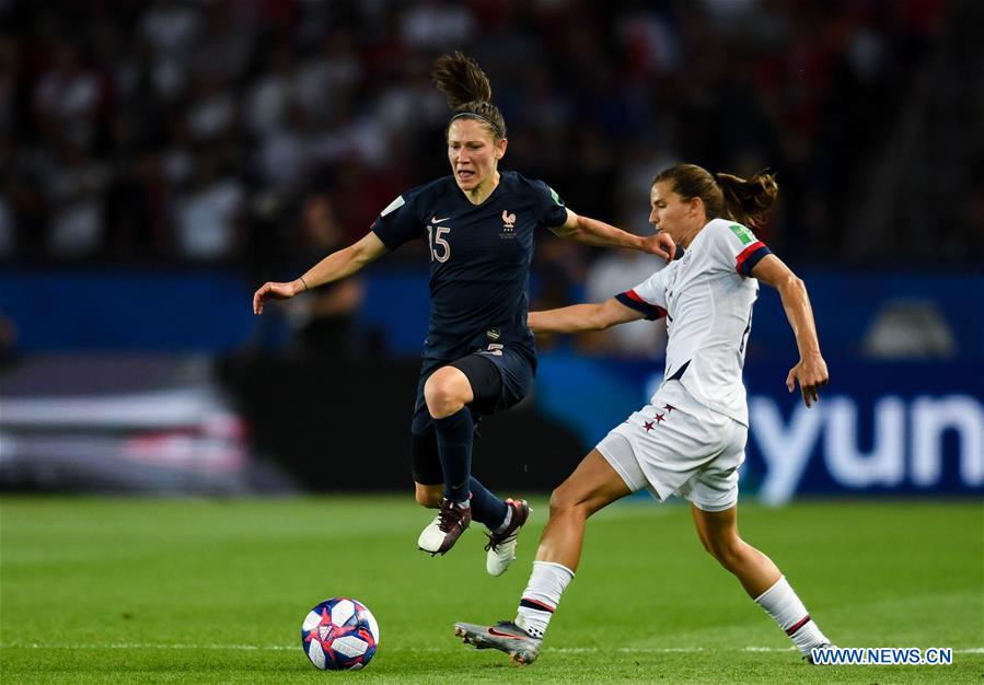 (SP)FRANCE-PARIS-FIFA WOMEN'S WORLD CUP-QUARTERFINAL-FRA VS USA