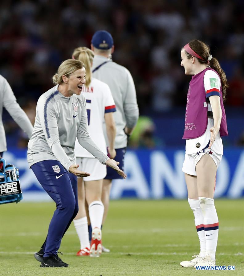 (SP)FRANCE-PARIS-FIFA WOMEN'S WORLD CUP-QUARTERFINAL-FRA VS USA