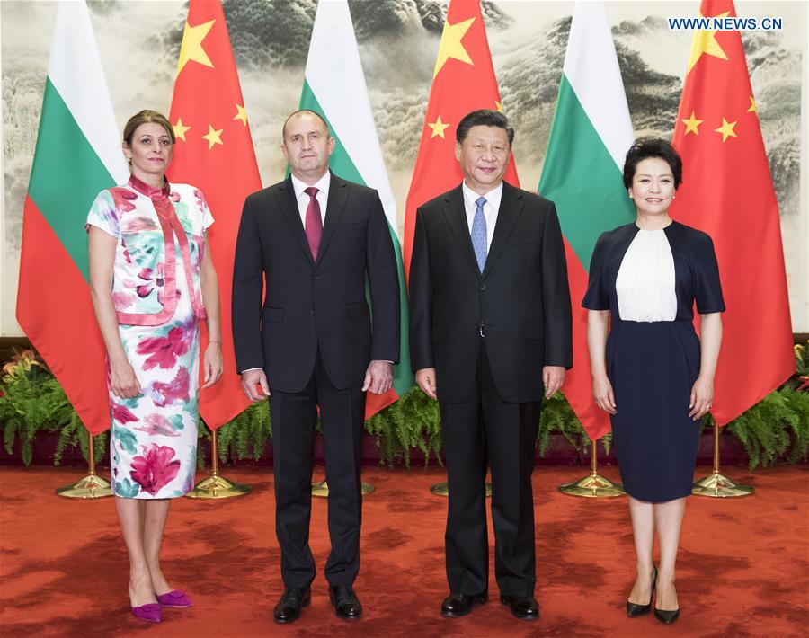 CHINA-BEIJING-XI JINPING-BULGARIAN PRESIDENT-TALKS (CN)