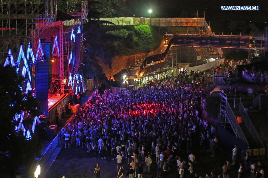 SERBIA-NOVI SAD-MUSIC FESTIVAL