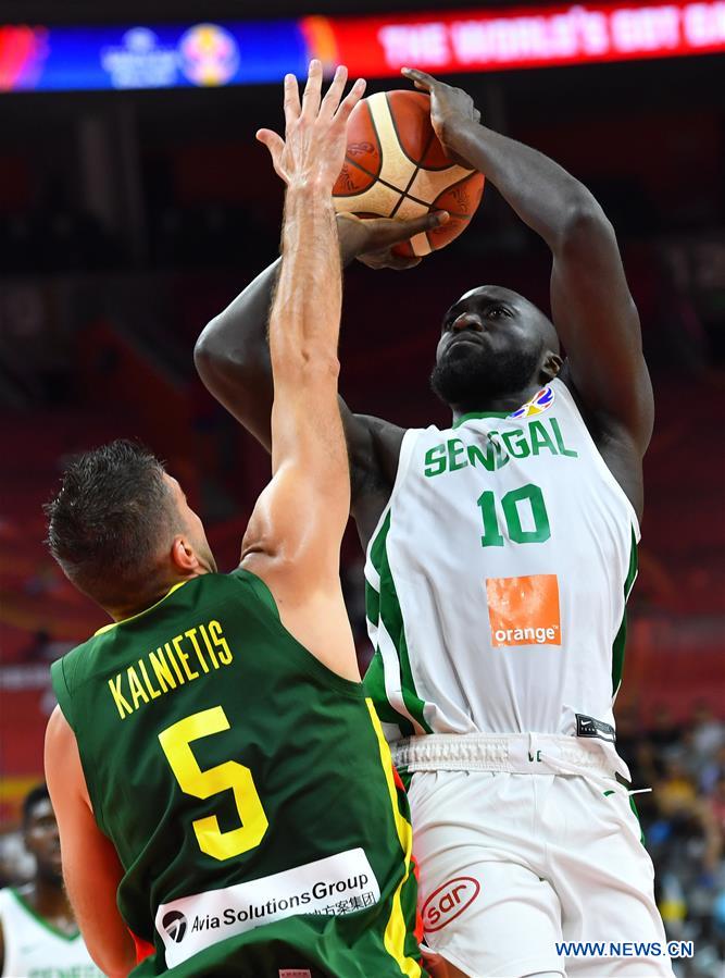 (SP)CHINA-DONGGUAN-BASKETBALL-FIBA WORLD CUP-GROUP H-LITHUANIA VS SENEGAL (CN)