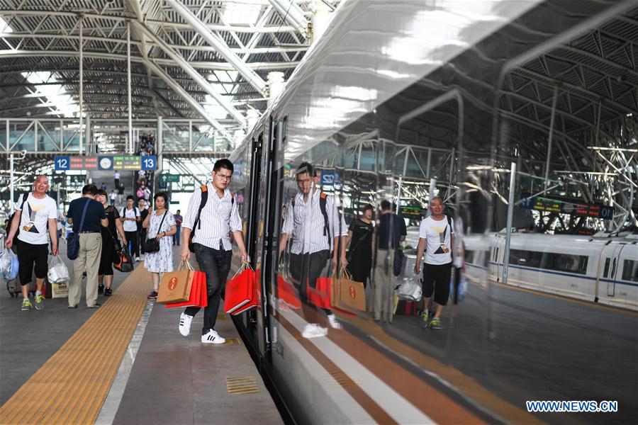 CHINA-NANJING-MID-AUTUMN FESTIVAL-RAILWAY-TRAVEL RUSH (CN)