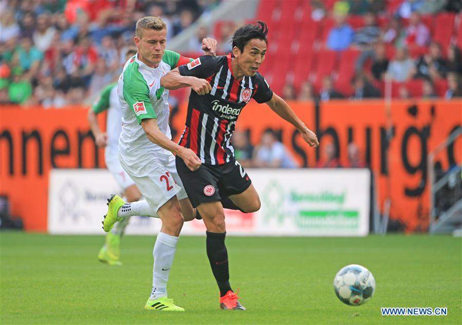 (SP)GERMANY-AUGSBURG-SOCCER-BUNDESLIGA-AUGSBURG VS FRANKFURT