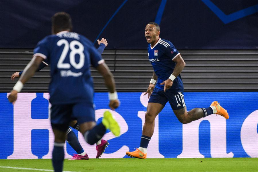 (SP)GERMANY-LEIPZIG-SOCCER-UEFA CHAMPIONS LEAGUE- RB LEIPZIG VS OLYMPIQUE LYON