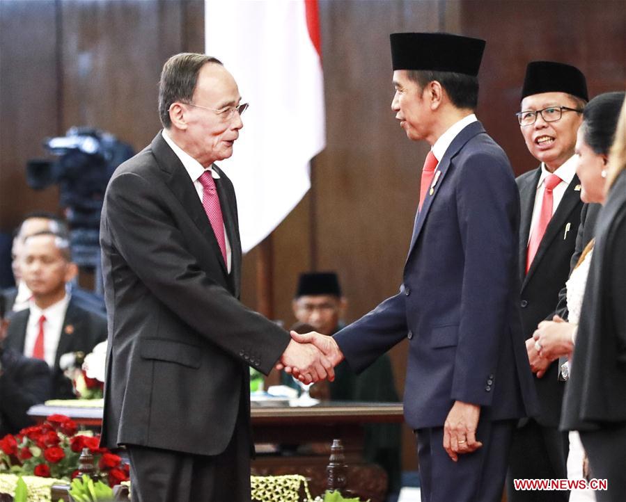 INDONESIA-WANG QISHAN-VISIT