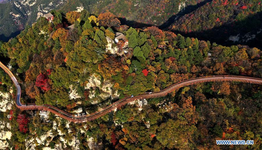 CHINA-SHAANXI-HUAZHOU-SHAOHUA MOUNTAIN-AUTUMN (CN)