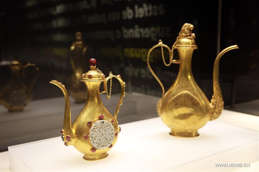 ROMANIA-BUCHAREST-CHINESE ROYAL GOLDWARE-EXHIBITION