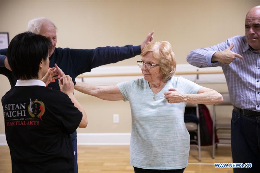 U.S.-NEW YORK-TAI CHI-FORMER WORLD CHAMPION