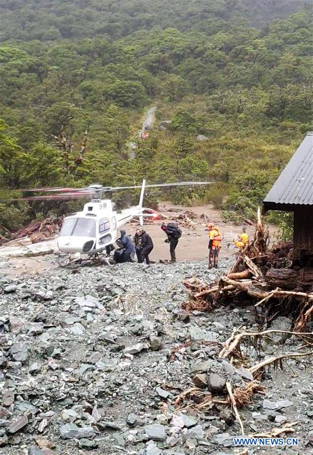 NEW ZEALAND-SOUTH ISLAND-FLOOD