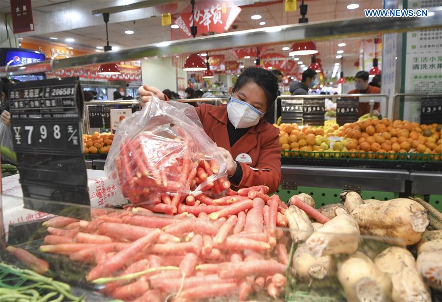 CHINA-CHONGQING-CORONAVIRUS-VEGETABLE SUPPLY (CN)