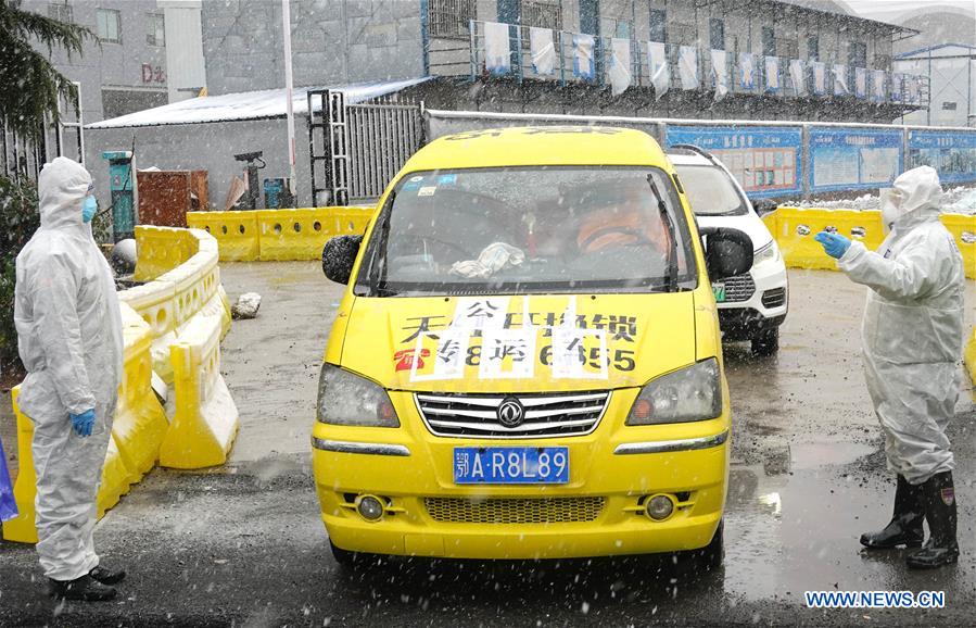 CHINA-HUBEI-WUHAN-TEMPORARY HOSPITAL-CURED PATIENTS(CN)