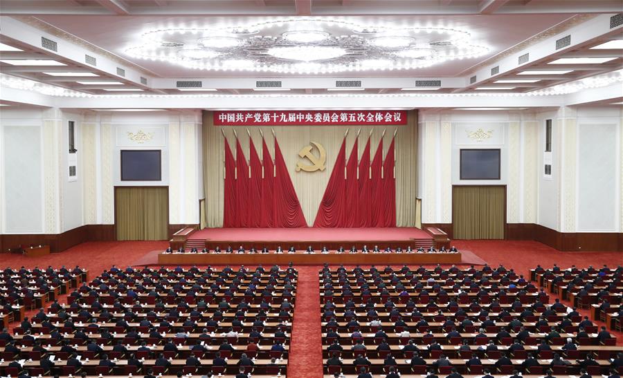 CHINA-BEIJING-19TH CPC CENTRAL COMMITTEE-5TH PLENARY SESSION (CN)