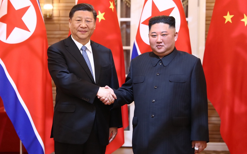 Xi says China supports political settlement of Korean Peninsula issue