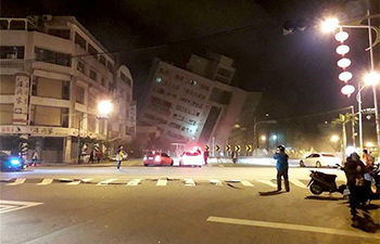 Two killed, over 100 injured in Taiwan earthquake