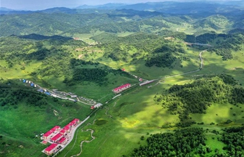 Scenery of Guanshan Grassland in Baoji, NW China's Shaanxi