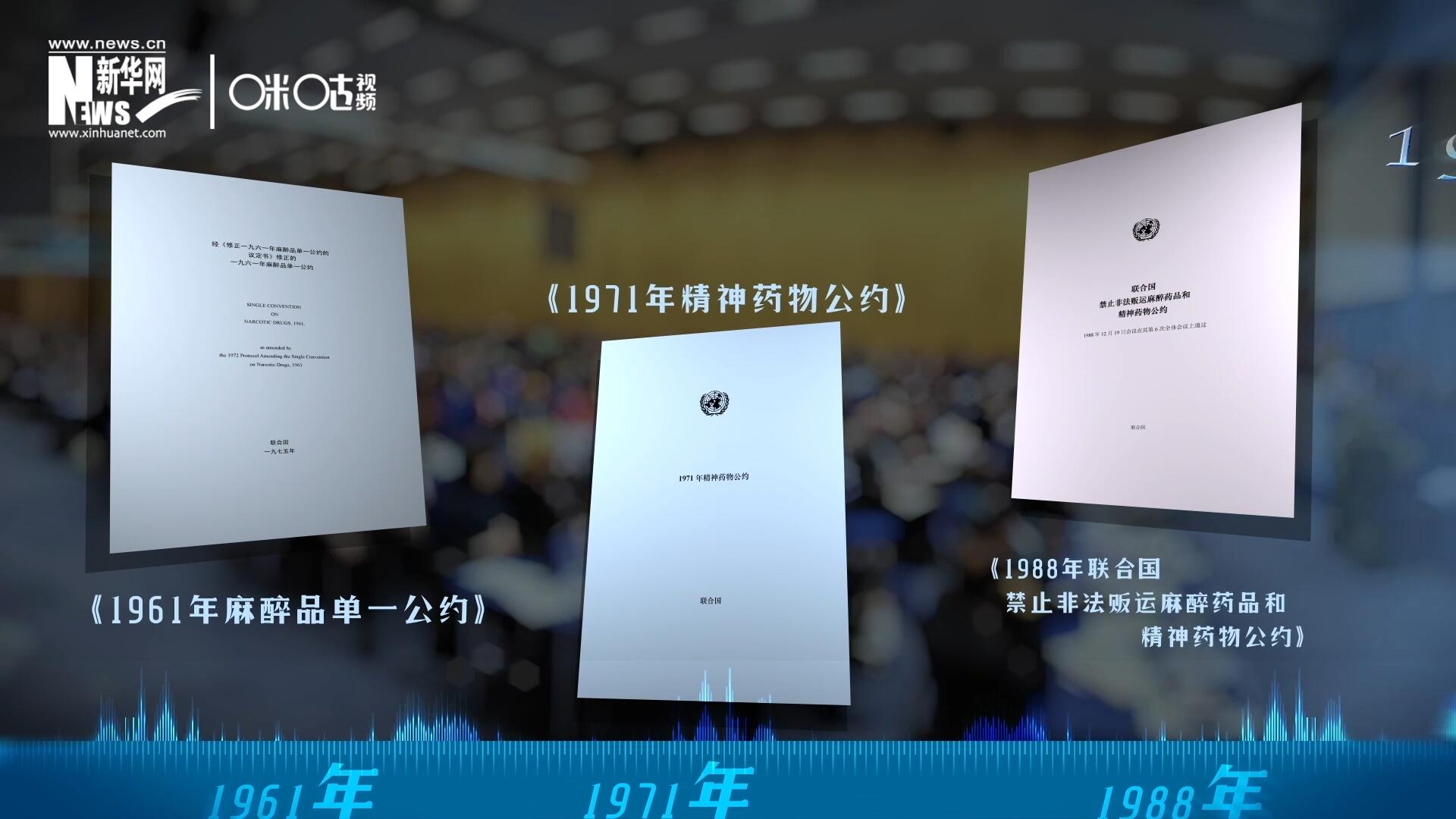 当前国际社会所共同遵循的三大国际禁毒公约，分别在1961年、1971年和1988年 由联合国牵头缔结。