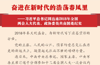 习近平总书记同出席2018年全国两会人大代表、政协委员共商国是纪实